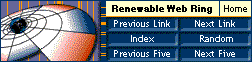 Renewable Energy Web Ring control panel